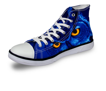 Printed Owl Shoes - WikiWii