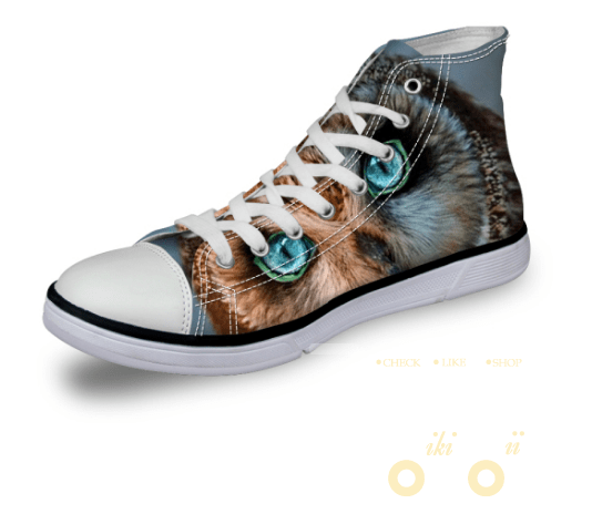 Printed Owl Shoes - WikiWii