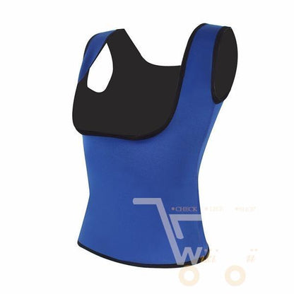 NEOPRENE SAUNA SLIMMING WAIST TRAINER VEST - WikiWii