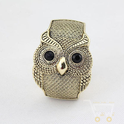 Antique Bronze/Silver Owl Bracelet - WikiWii