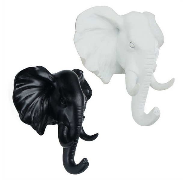 Resin Wall Hook Elephant - WikiWii