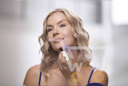 Rose Gold-Plated Epilator for Facial Hair Removal - WikiWii