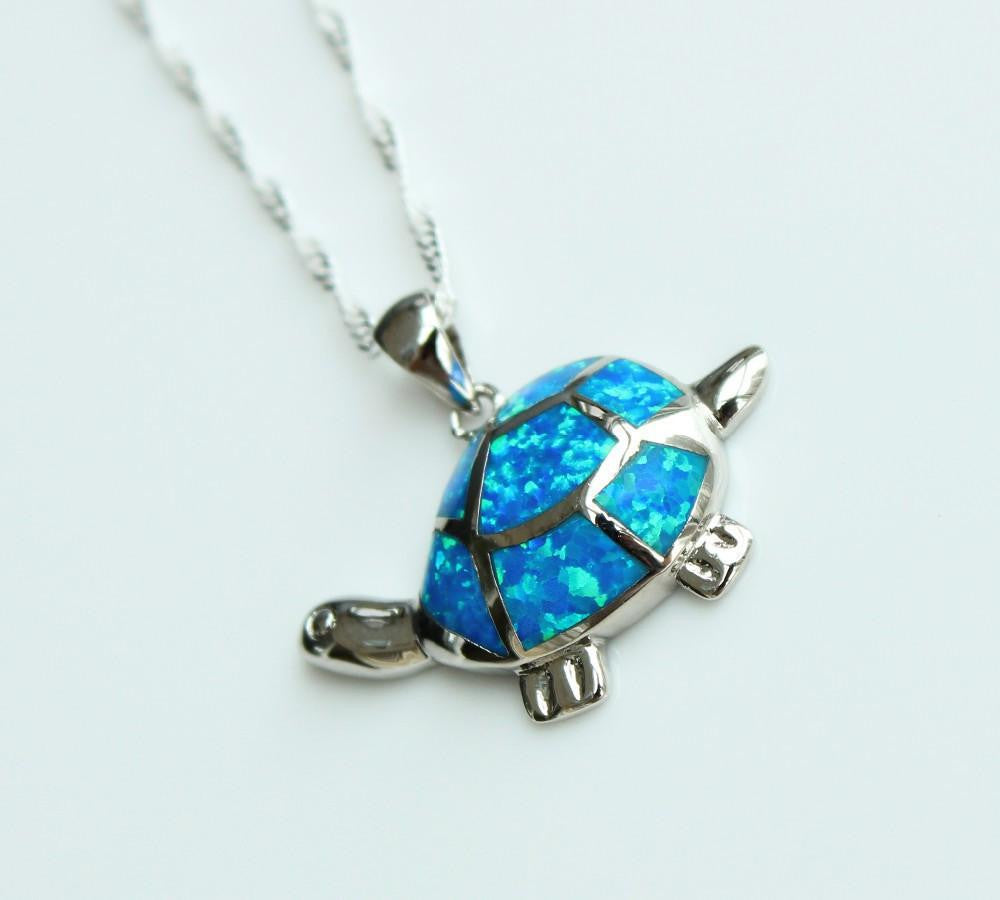 Sea Turtle Blue  Pendant - WikiWii