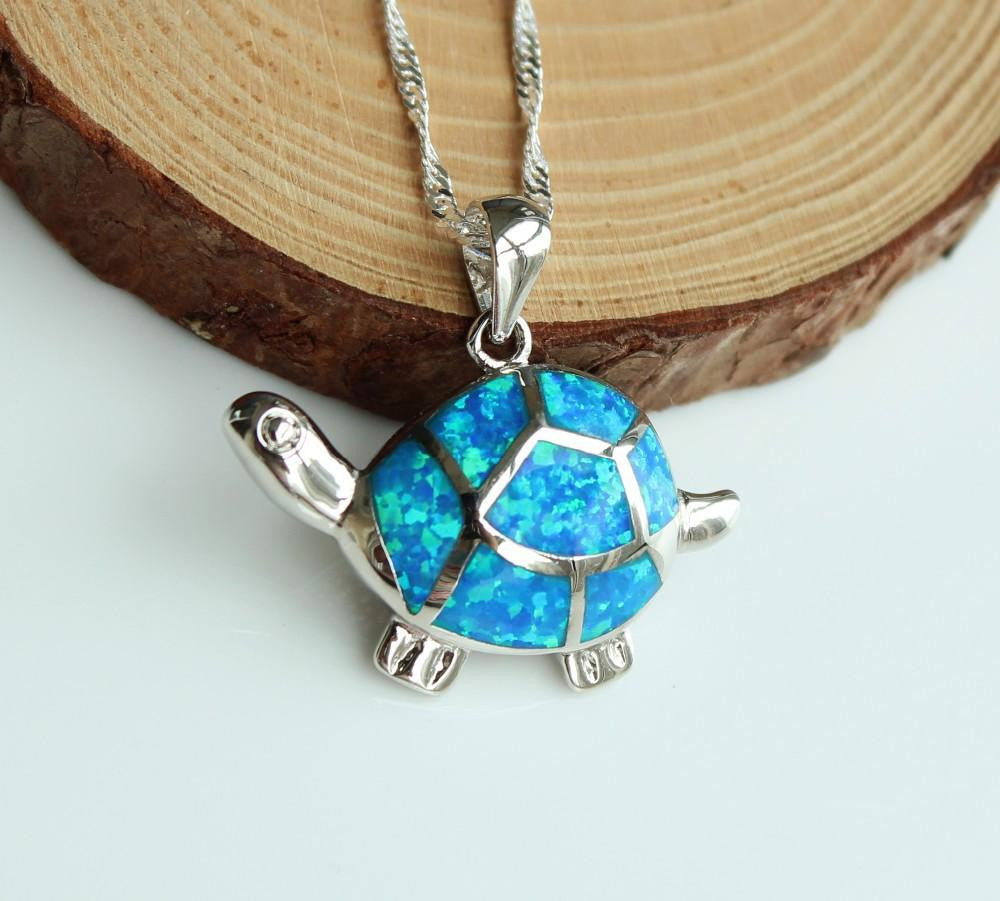 Sea Turtle Blue  Pendant - WikiWii