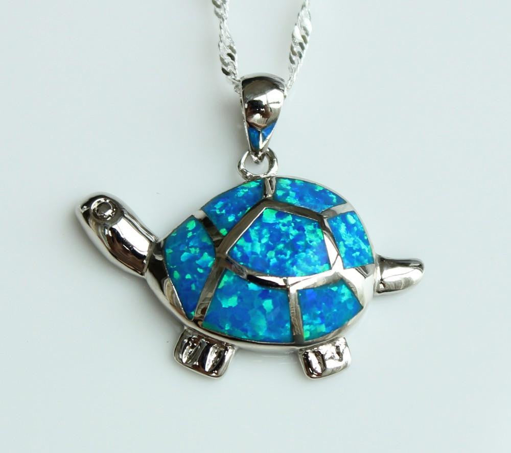 Sea Turtle Blue  Pendant - WikiWii