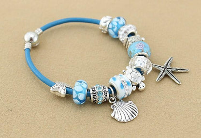 Sea Turtle-Starfish bracelets - WikiWii