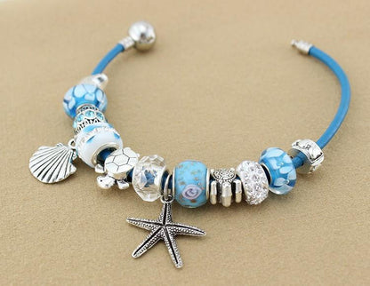 Sea Turtle-Starfish bracelets - WikiWii