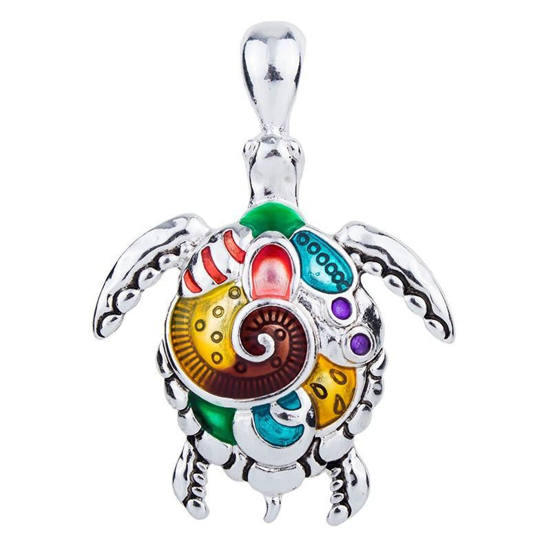 Silver Plated Sea Turtle Set - WikiWii