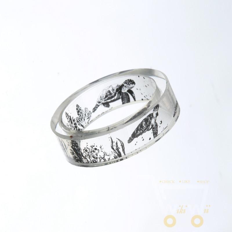 Transparent Sea Turtle Ring - WikiWii