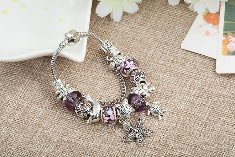 Starfish Charm Bracelets - WikiWii