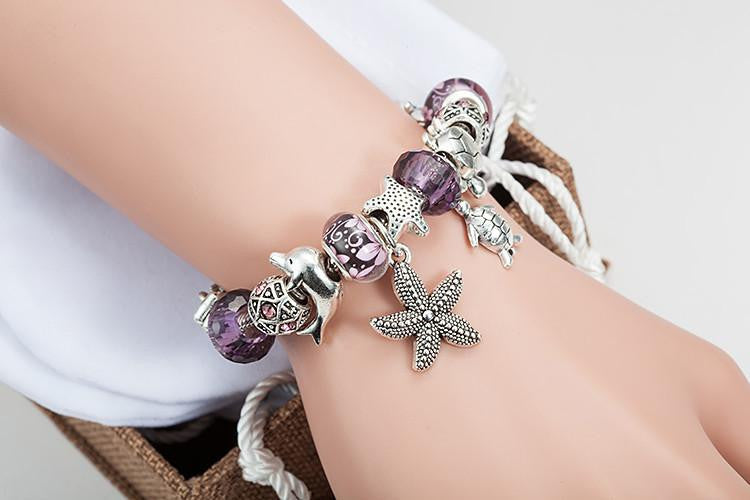 Starfish Charm Bracelets - WikiWii