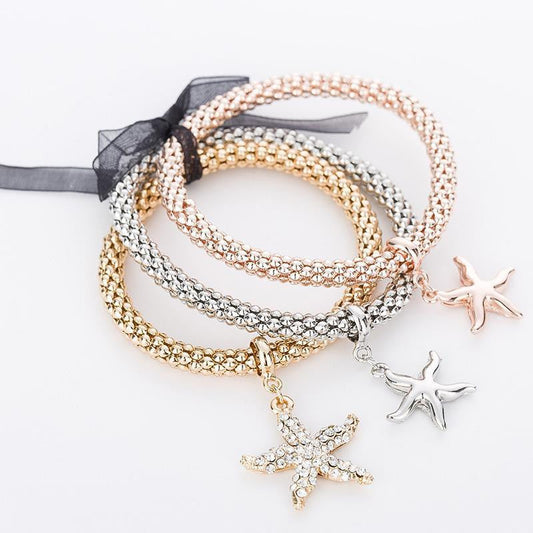 Starfish Elastic Bracelets - WikiWii