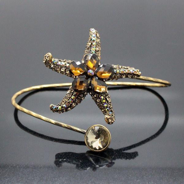 Starfish Open Cuff Bracelets - WikiWii