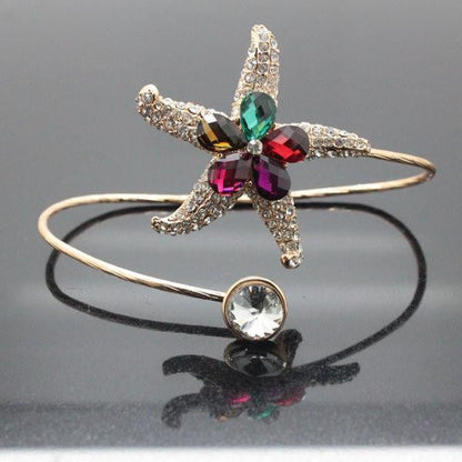 Starfish Open Cuff Bracelets - WikiWii