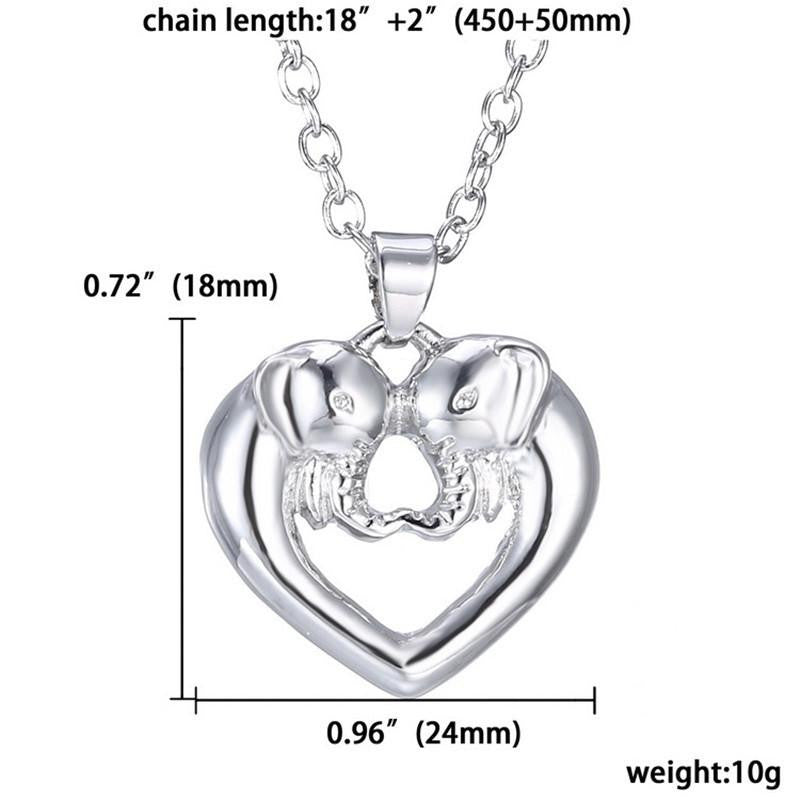 Statement Dolphin Elephant Monkey Heart owl Necklaces - WikiWii