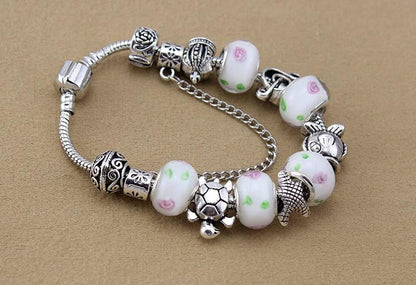 Turtle / Fish Charms bracelet - WikiWii