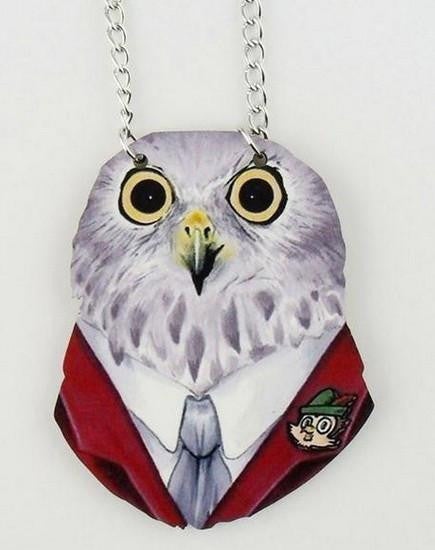 Unique Creative Owl Necklace - WikiWii