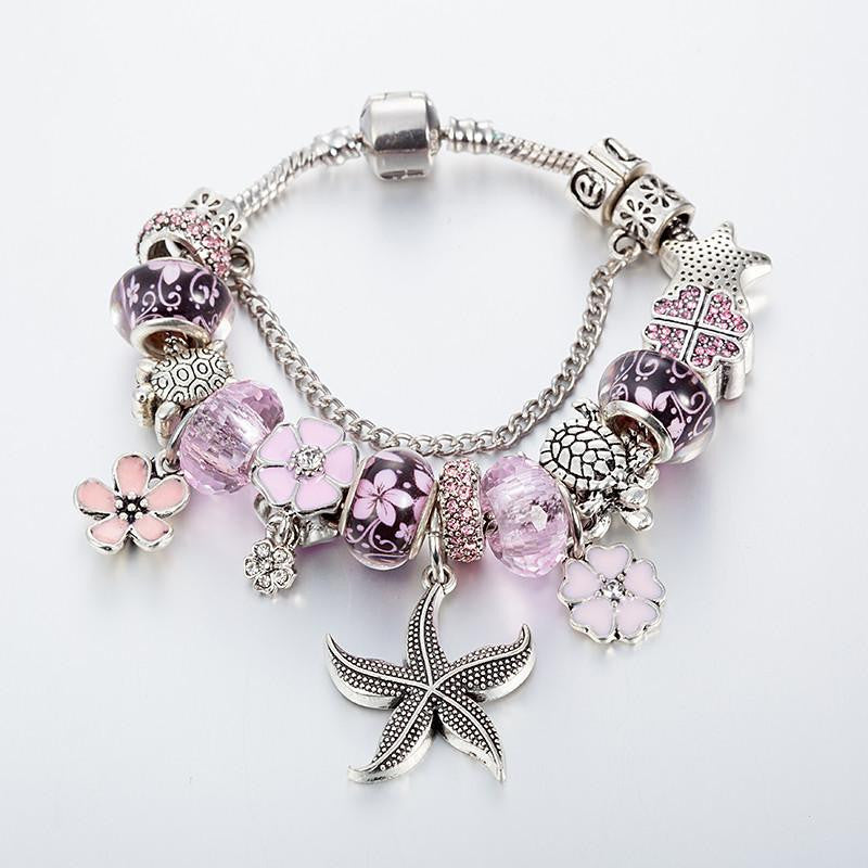 Unique New Design Starfish Charm Bracelet - WikiWii