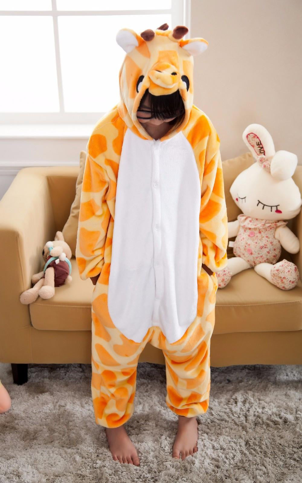 Unisex kids Giraffe Pajamas - WikiWii