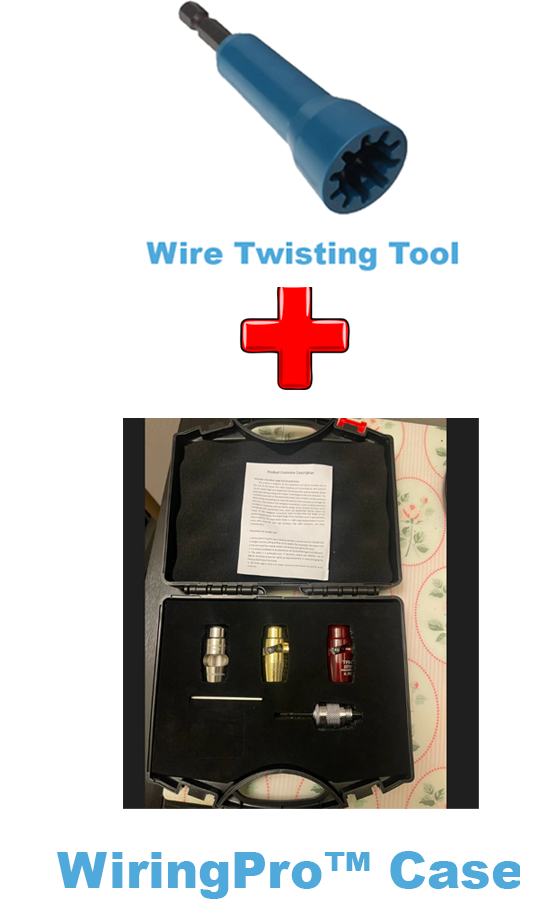 WiringPro™ Case + Wire Twisting Tool