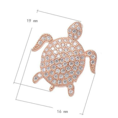 zircon pendant turtle - WikiWii