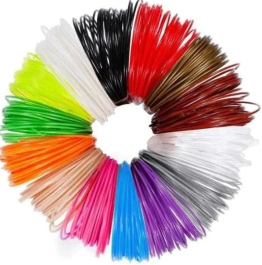 3D PEN 12 COLORS FILAMENT REFILLS- RECOMMENDED - YOYOWIZZ