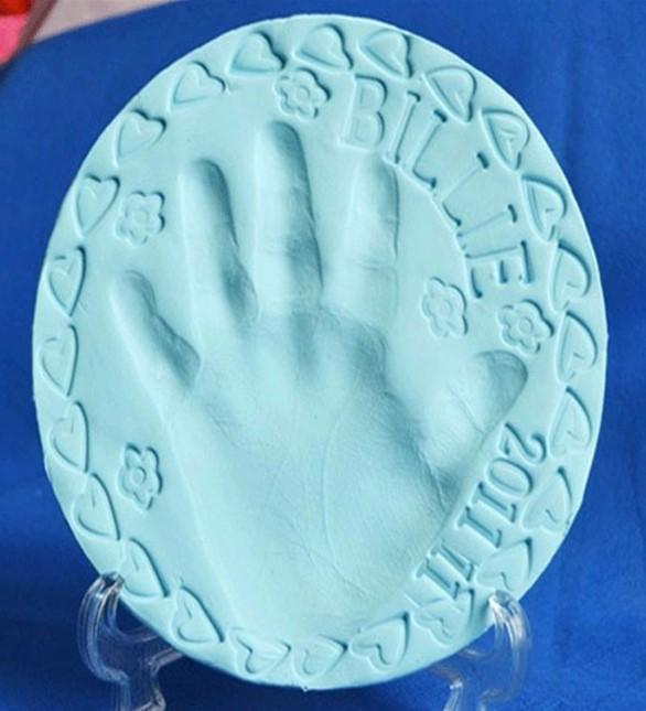 Baby handprint/footprint soft clay - YOYOWIZZ