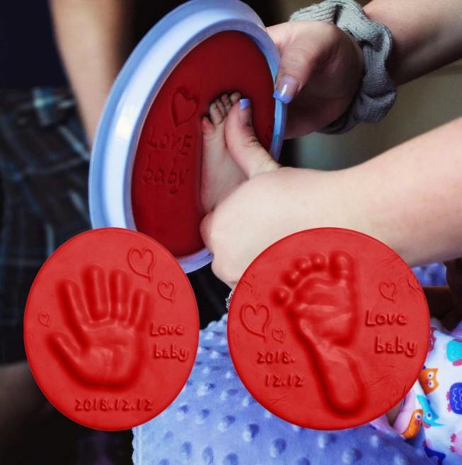 Baby handprint/footprint soft clay - YOYOWIZZ