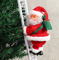 CLIMBING LADDER SANTA CLAUS