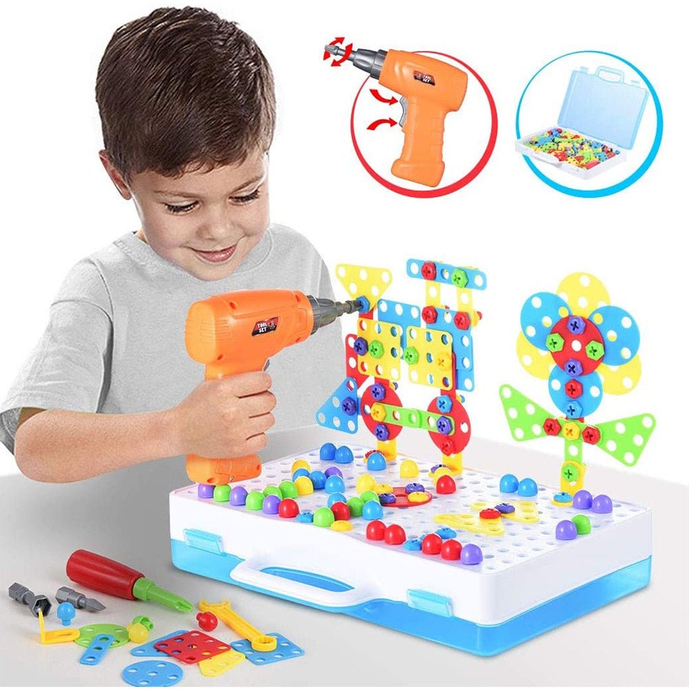 Drill & Screw Driver Tool Educational Toy - YOYOWIZZ