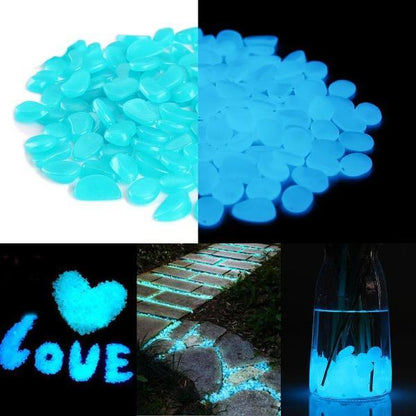 Glow In The Dark Garden Stones - YOYOWIZZ