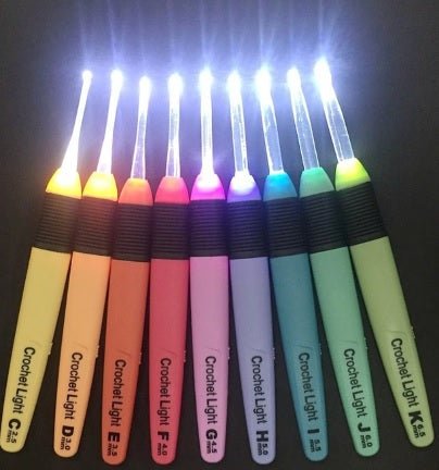 LED Light Crochet Hooks - YOYOWIZZ