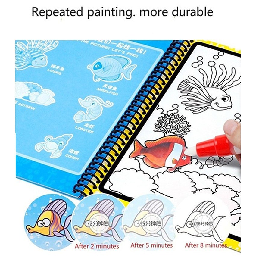 Magical Water Painting Book - YOYOWIZZ