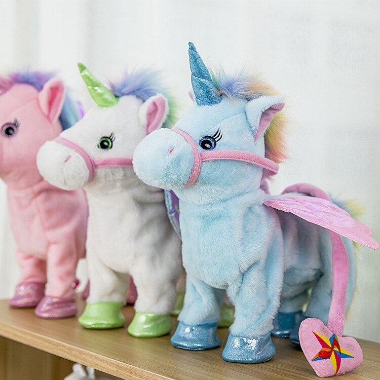 Singing and Walking Unicorn Toy - YOYOWIZZ