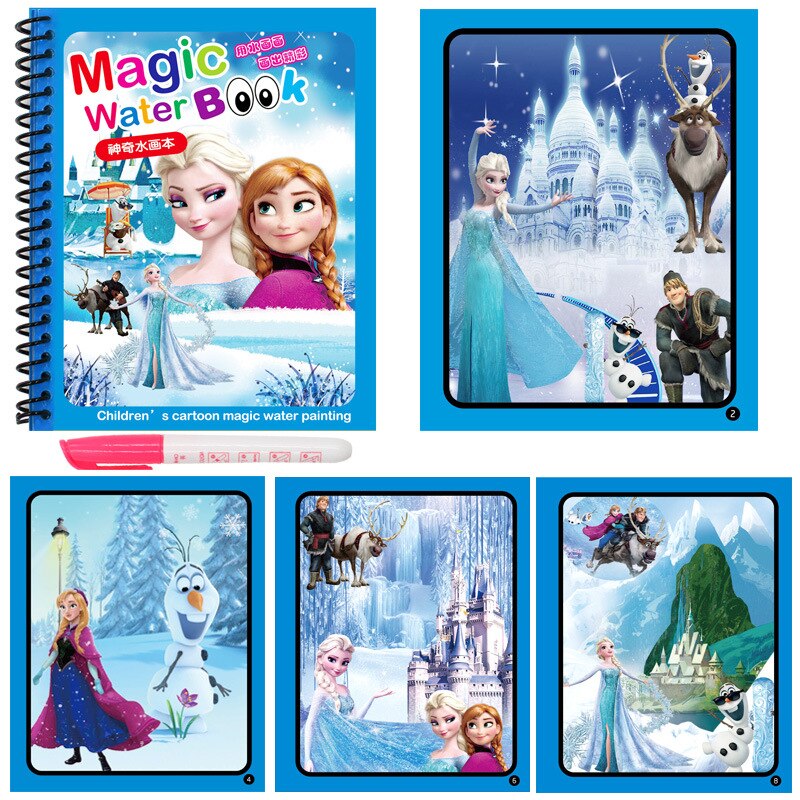 Magical Water Painting Book