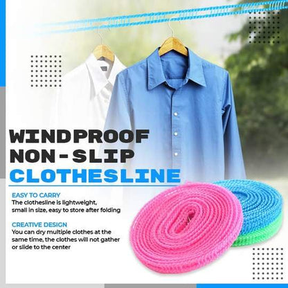 Windproof Non-Slip Clothesline (BUY 1 GET 1 FREE ) - YOYOWIZZ